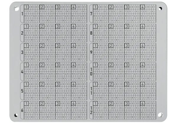 Coinplate alpha layout