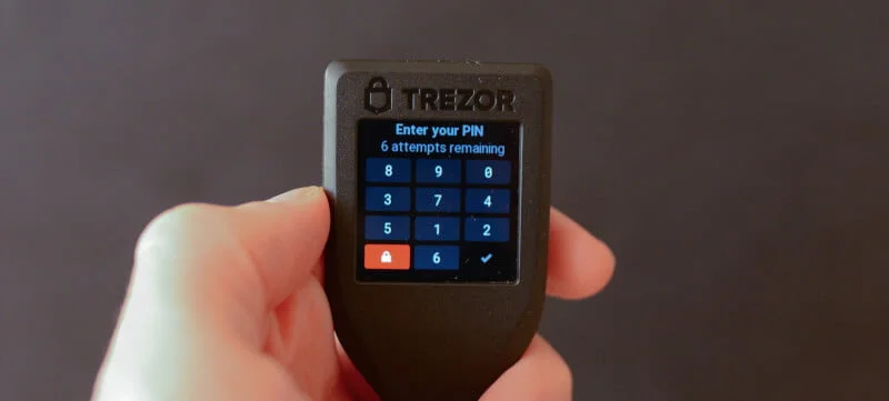 one should backup Trezor hardware wallet with metal crypto wallet